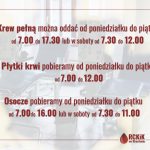 Godziny oddawania krwi